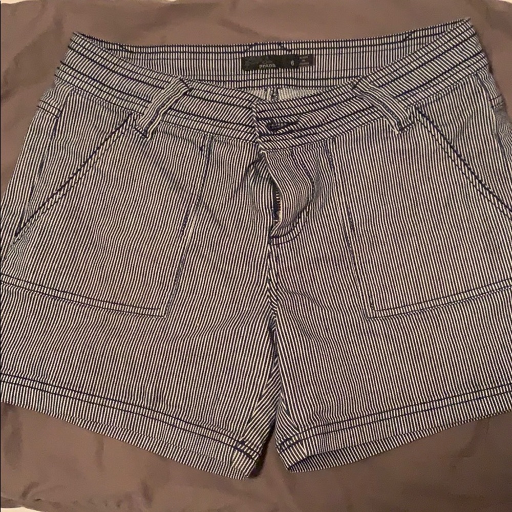Prana striped shorts